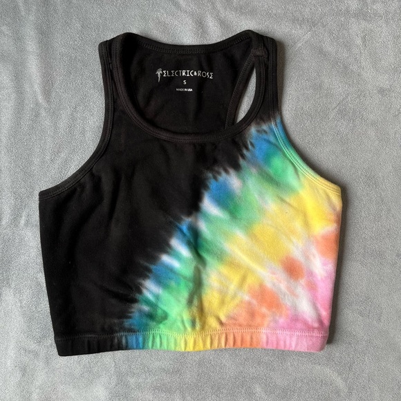 Electric & Rose Tops - Cropped Tank Top